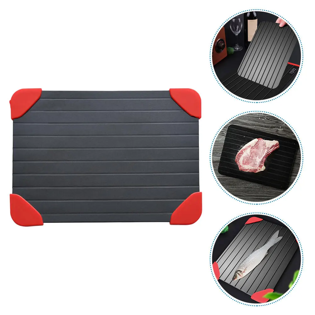 

1Pcs Rapid Thawing Plate Beef Pork Chicken Defrost Board Kitchen Supply Thick Material Housewarming Gift
