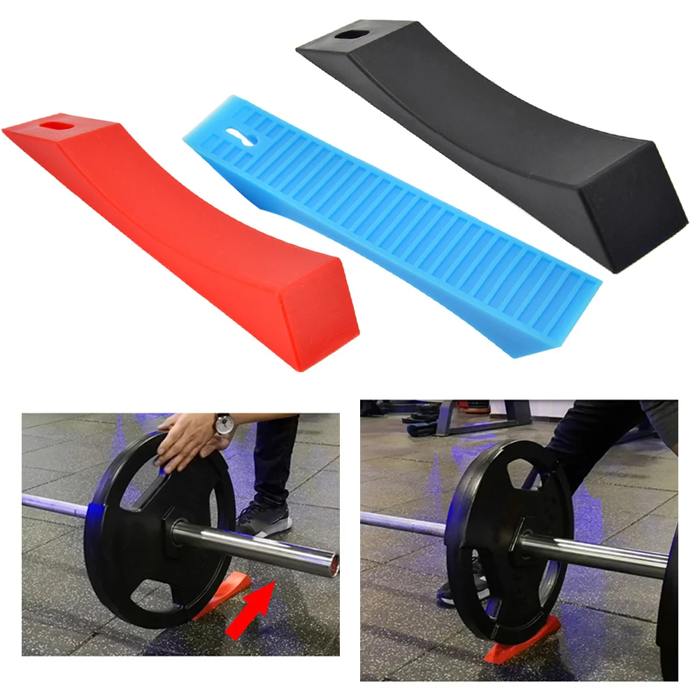 

For Home Gym Deadlift Blocks Barbell Weight Loading Aid Wear-resistant Design Easy Plate Change Lightweight And Portable