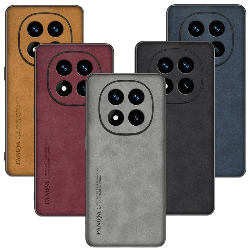 高級羊革シリコン製スマホケース Redmi Note 15 Pro Plus用 マット仕上げ 全面保護 耐衝撃バンパーカバー