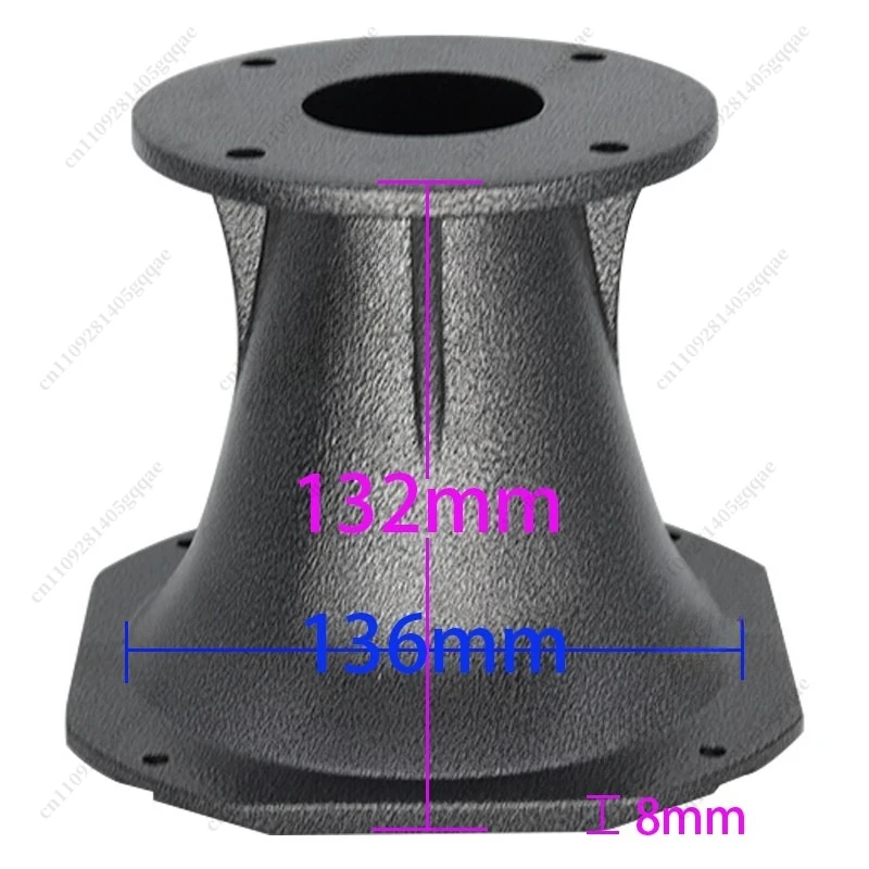 Super-Aluminium-Schwarz-Diffusorhorn 2 Zoll, anschraubbares Kompressionstreiberhorn – Detail 5