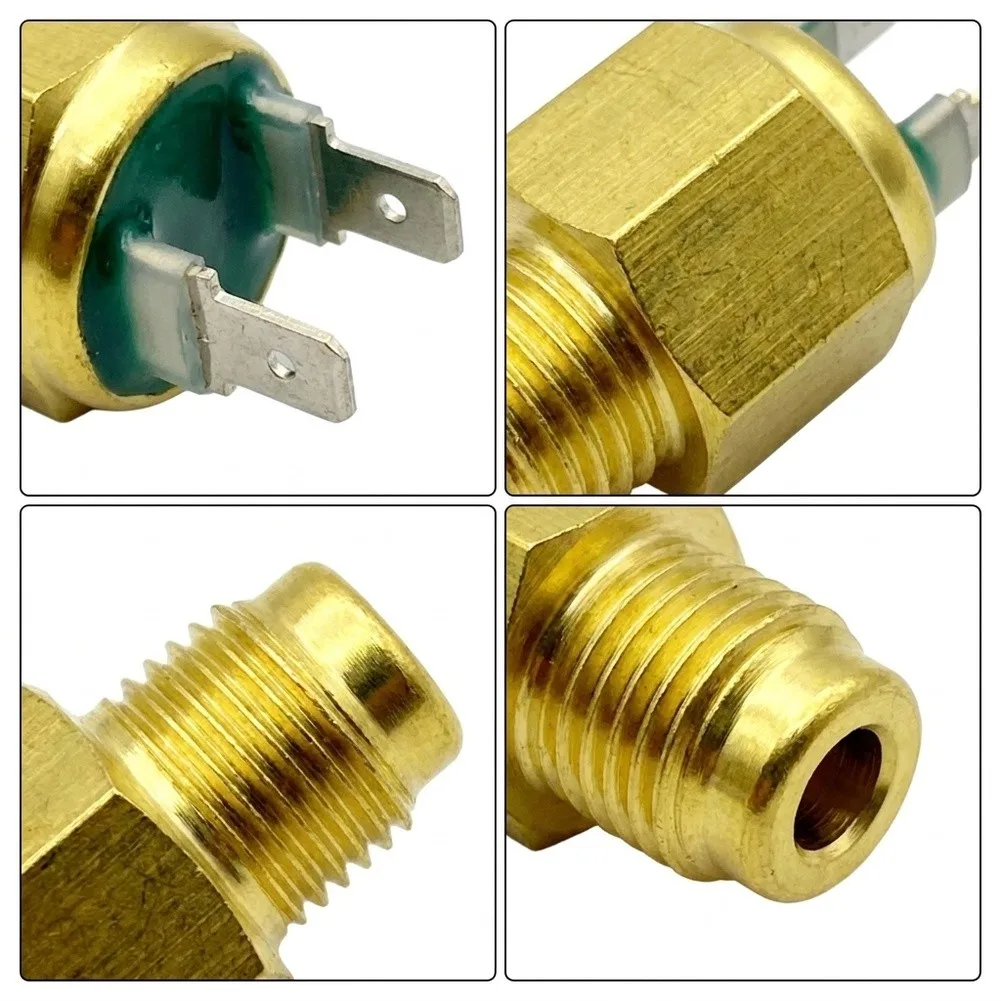Water Temperature Sensor Thermal Switch Probe 385720500 For Perkins Engine 403C-11 1006-60T Metal Yellow Auto-Parts