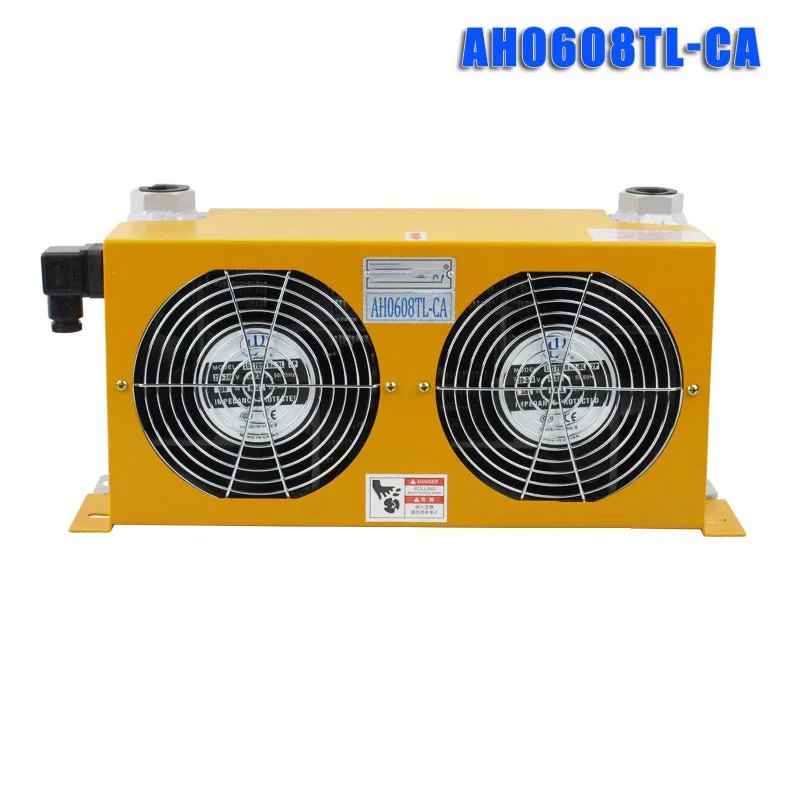 ชุดแผ่นเย็นน้ำมัน2.4KW ไฮดรอลิกสำหรับ AH0608TL-CA ชุดแผ่นระบายความร้อนด้วยอลูมิเนียมระบายความร้อนด้วยไฮดรอลิก60L/นาที