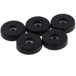 5 Pieces 40x10mm Cabinet Amplifier Speaker CD Isolation Rubber Feet Pad Base premium durable non-skid rubber