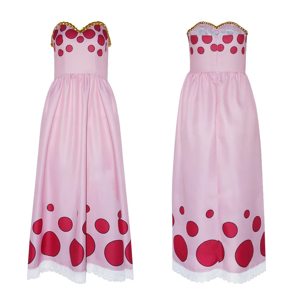 

Anime Charlotte Linlin BIG MOM Cosplay Costume Totto Land Queen Soul-Soul Fruit Wig Dress Cloak Hat Woman Sexy Carnival Suit