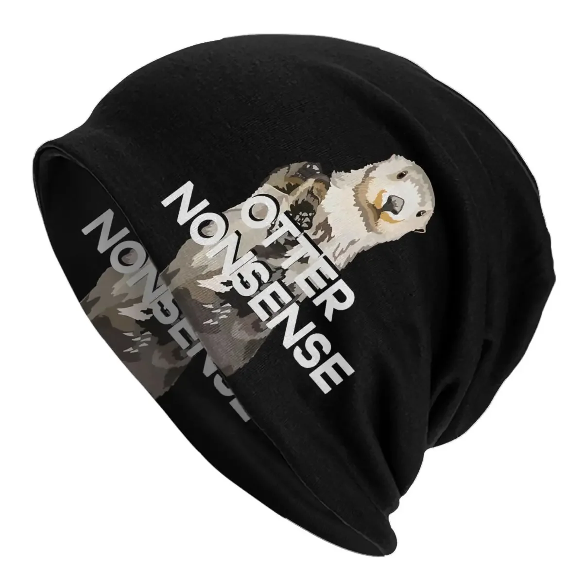 Nonsense Bonnet Homme Fashion Thin Hat Otter Pet Lover Skullies Beanies Caps For Men Women Novelty Cotton Hats