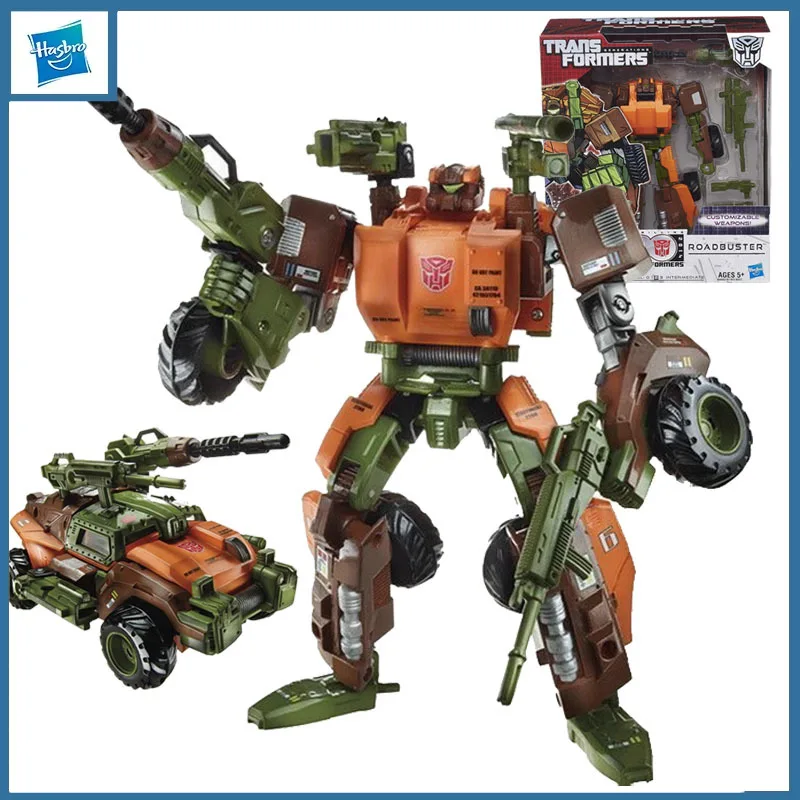 

Hasbro Genuine Transformers 30th Anniversary Roadbuster Action Figure Toys for Boys Girls Kids Gift Collectible Model Ornaments