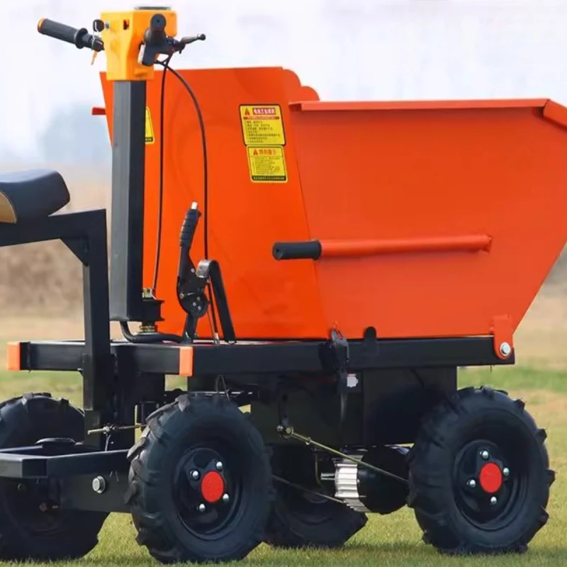 

Construction site electric trolley ash bucket dump truck vehicle brick handling feeding multi-functional agricultural breeding