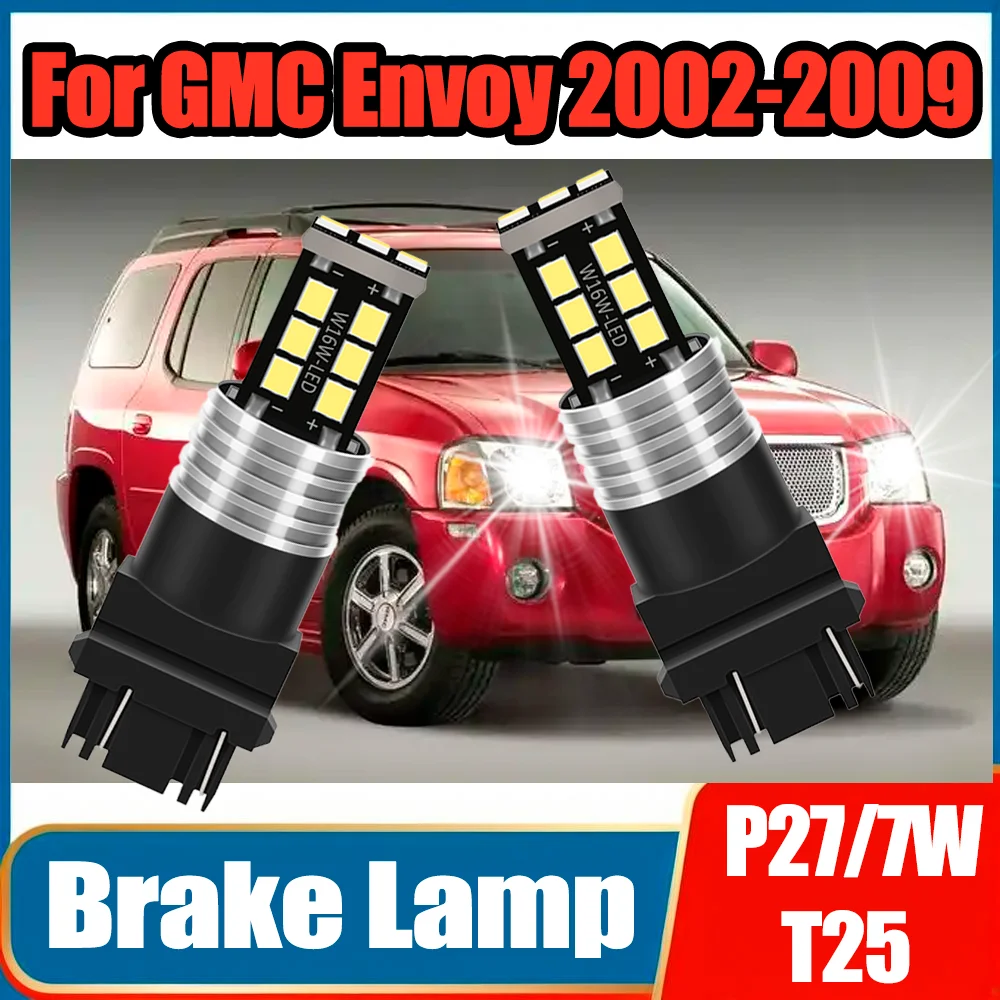 

2PCS Brake Lamp Parking Light 3157 P27/7W T25 Car Lamp 12V 24V High Power For GMC Envoy 2002 2003 2004 2005 2006 2007 2008 2009