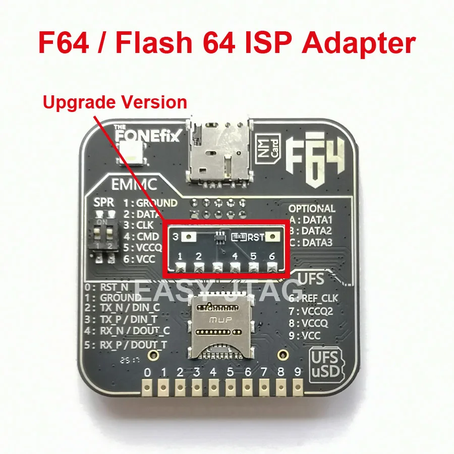 รีวิว F64 Flash 64 Ultra Lite Box UFS eMMC Flex 2 in 1 Cables Adapter สำหรับผู้ซ่อมมืออาชีพและมือใหม่ที่ต้องการความแม่นยำสูง