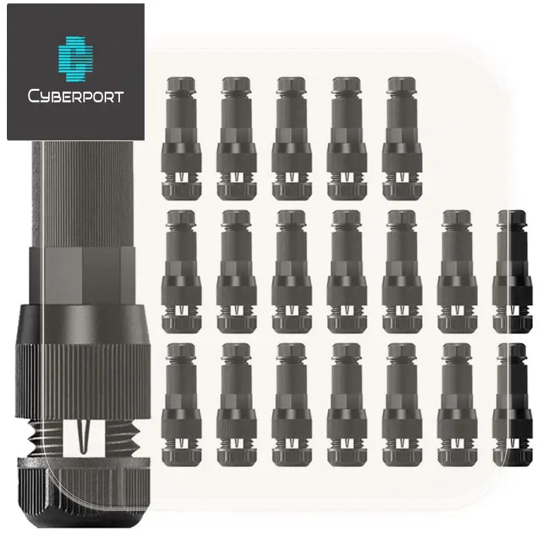 

24-часовая доставка, 20 шт., разъем низкого напряжения, не зачистка проводов для наружного газона, лампа, прожектор, ландшафтное садовое освещение