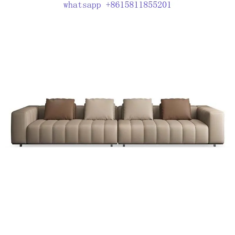 Lounge Deluxe European modular combination sofa Corner sofa comfortable nice modern furniture  prefabricated house  اريكة