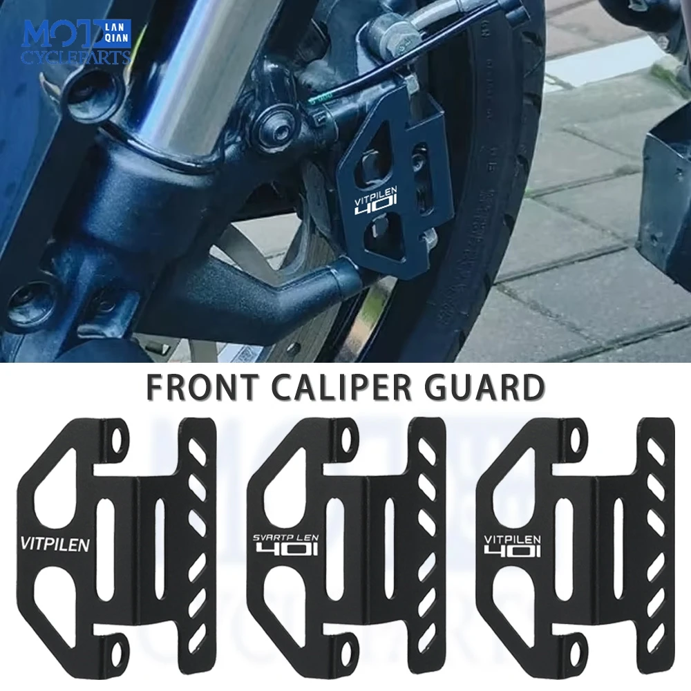 Protector de Caliper Delantero para Motocicleta Husqvarna SVARTPILEN VITPILEN 401 125 200 2018-2023 2020 2021 2022