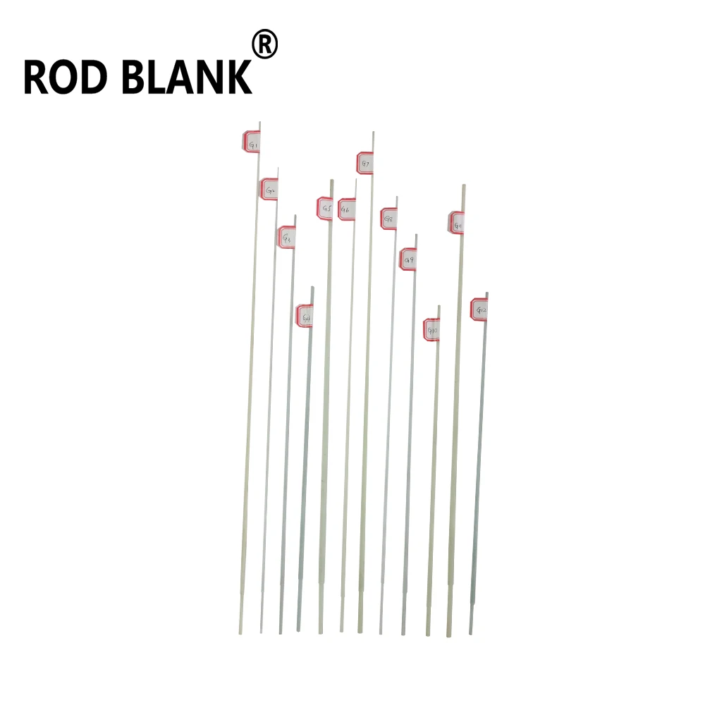 Rod Blank  5Pcs/Lot Solid Fiberglass Rod Blank 33.7-53cm Tip Section Ics Fishing Rod Blank Rod building Repair Component