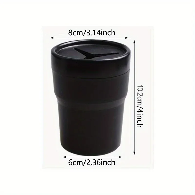 Car trash bin,coin tissue storage bin,for Car beverage cup holder,small junk bag storage,multi-functional portable car supplies