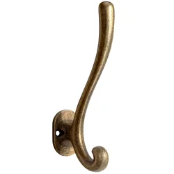 Goo-Ki Hangers Hook Zinc Alloy Wall Hook Bronze Cloth Coat Bag Hat Hanging Hooks Bathroom Kitchen Anitque Racks with Screws