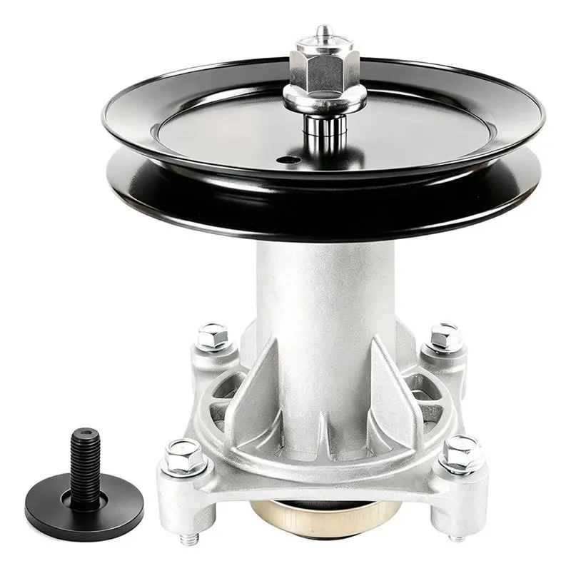 ABDJ-Mower Deck Spindle With Pulley(187292/192870)- Complete Assembly For 42-Inch And 46-Inch Models