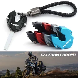 For Cfmoto 700Mt 800Mt 700 800 Mt Mt700 Mt800 Motorcycle Parts CNC Aluminum Modified Key Cover Case Shell Keychain Key Chain
