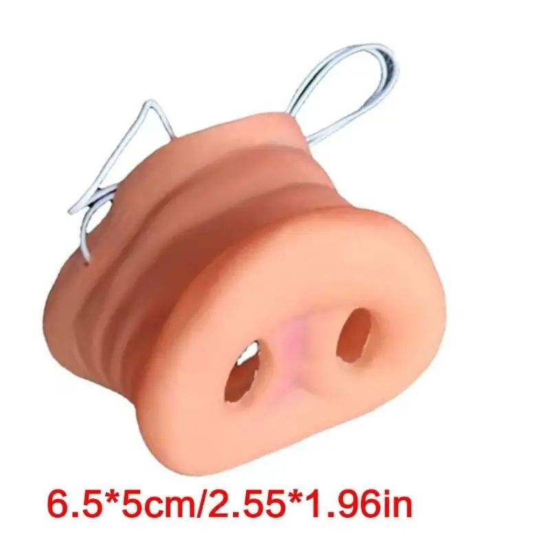 652F Cosplay Animal Mask Band Fand Novelties Snout Snout Sevelies Pig Nose Piggy Snout Pig Assumeories النساء الرجال
