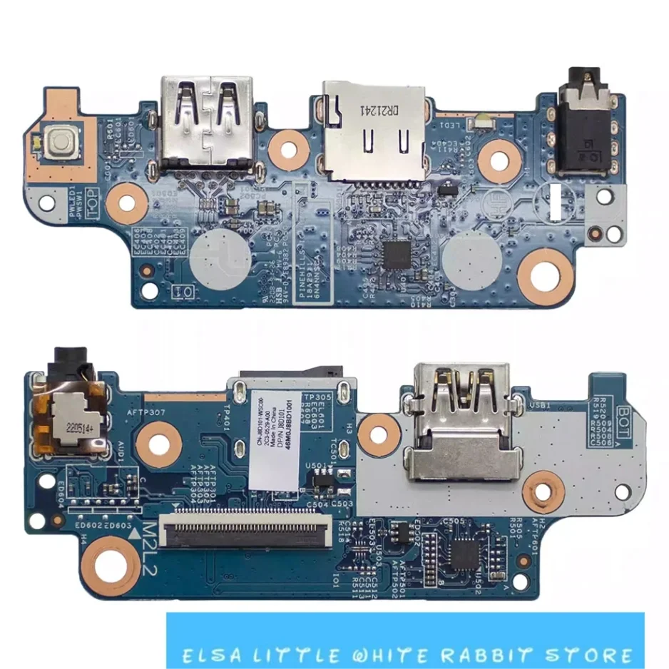 

FOR Dell Latitude 3300 E3300 USB SD CARD READER POWER BUTTON BOARD 0KR8F3
