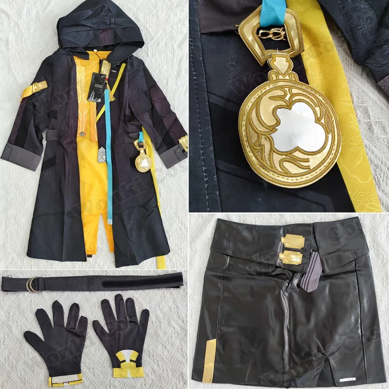 WAT49 High Quality Trailblazer Costumes Female Star Rail Stelle Cosplay Full Set for Women Party Outfits New 2025