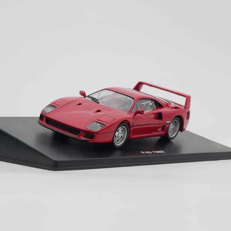 IXO Diecast 1:43 Scale F40 1987 Alloy Classic Sports Car Model Finished Product Simulation Toy Collection Gift Static Model