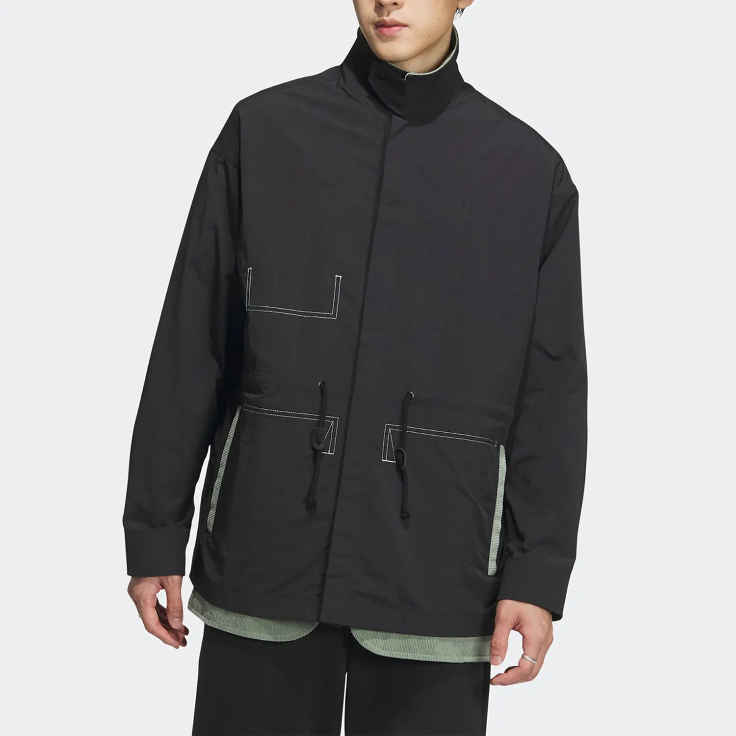 

Adidas genuine Originals Spring Men's Sporty Collar Jacket HY7239