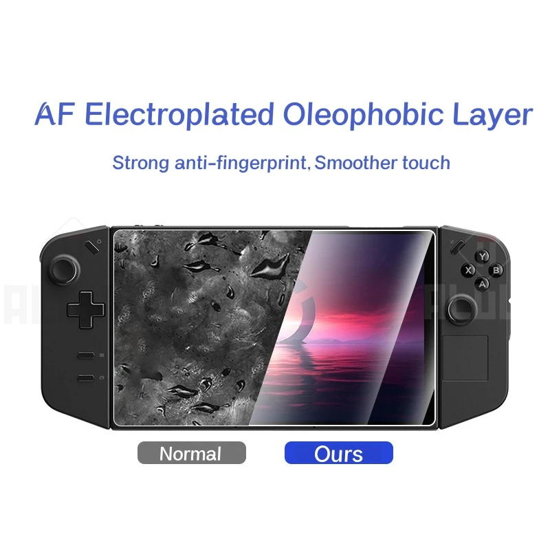 2 قطعة الزجاج المقسى لينوفو الفيلق الذهاب وحدات التحكم واقي للشاشة ل Legion GO المضادة للخدش HD طبقة رقيقة واقية الملحقات