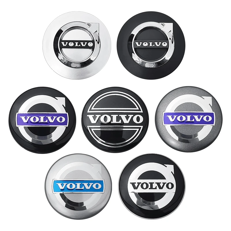 4 قطعة 64 مللي متر سيارة عجلة مركز قبعات محور غطاء شارة اكسسوارات السيارات لفولفو Rdesign AWD C30 C70 S40 S60 S70 S80 S90 V40 V50 XC60 #2