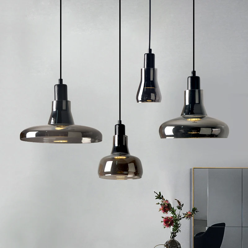 Modern Simple Pendant Lights Led Glass Hanglamp For Dining Room Bedroom Nordic Home Decor Loft Lamp Bar Luminaire Suspension