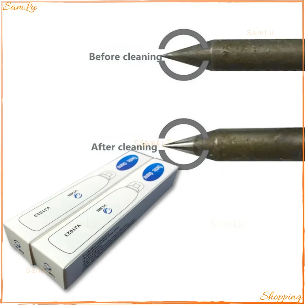 VJ1023 FTTH Electronic Pen Fiber Fusion Splicer Automatic Electrode Cleaning with 5 pcs Cleaning Heads