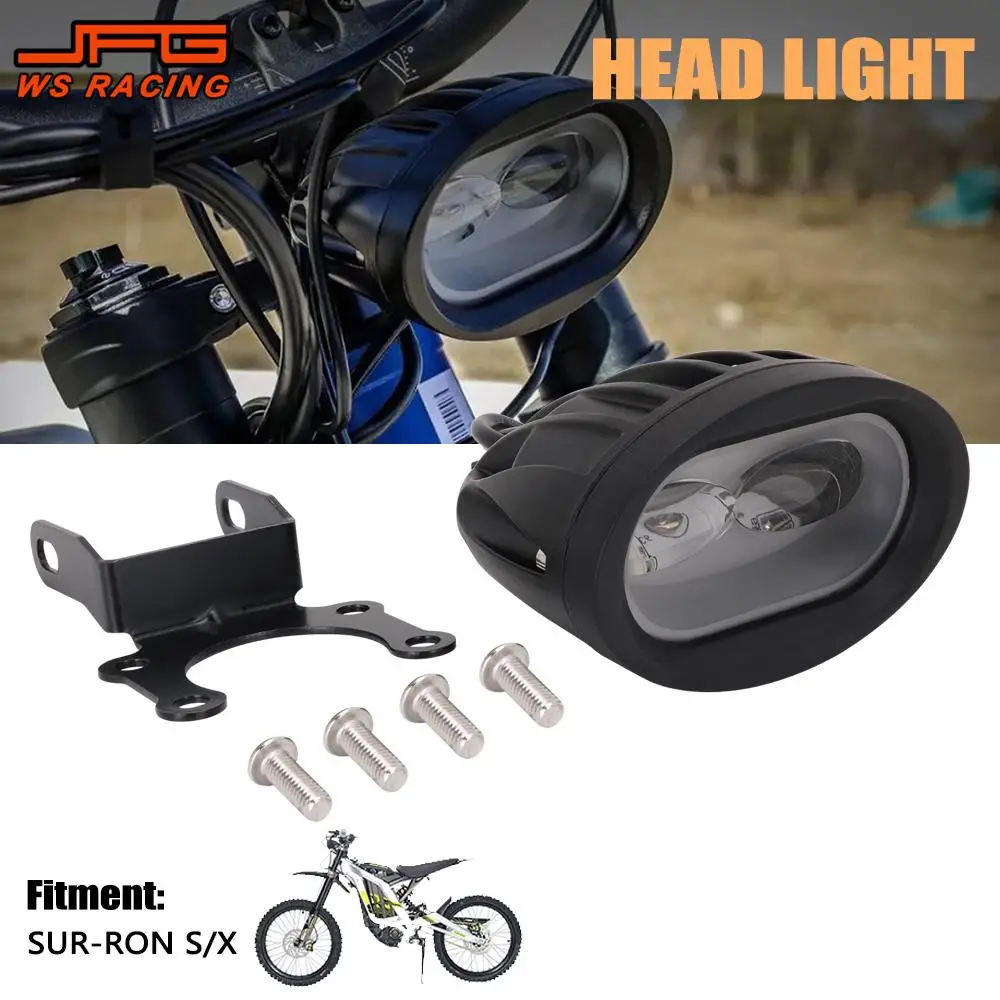 

LED Headlight Motorcycle Accessories Head Lamp Light Headlamp For Sur-Ron Surron Light Bee Electric Cross-country Bike Moto Part