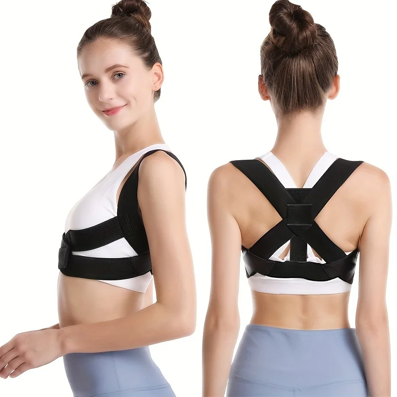 Posture Corrector For Women,  Back Brace, Seamless Skin-Friendly X-Type Hunchback Support Belt Tray Hogar y organizacion Doterra