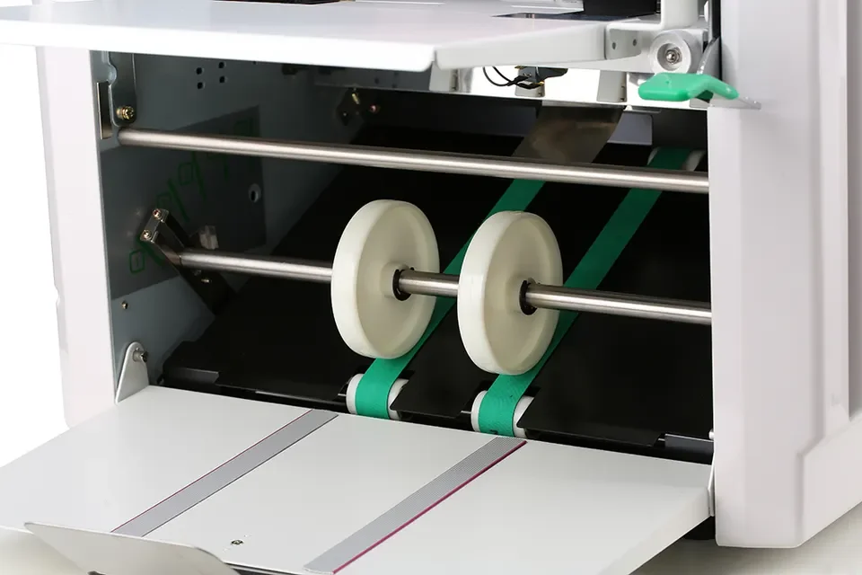 Uving 305 Leaflets Maker Paper Sheet Folder Brochure Folding Paper Folding Machine With Factory Price