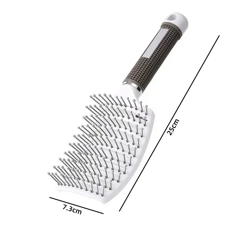 1 قطعة فرش تدليك احترافية لفك تشابك الشعر للنساء مشط تدليك فروة الرأس السحري سريع الجفاف أدوات تصفيف الشعر المستقيمة #6