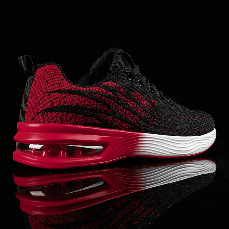 Mens Sports Running Shoes Fashion Breathable Sneakers Air Cushion Soft Comfortable Outdoor Casual Shoes