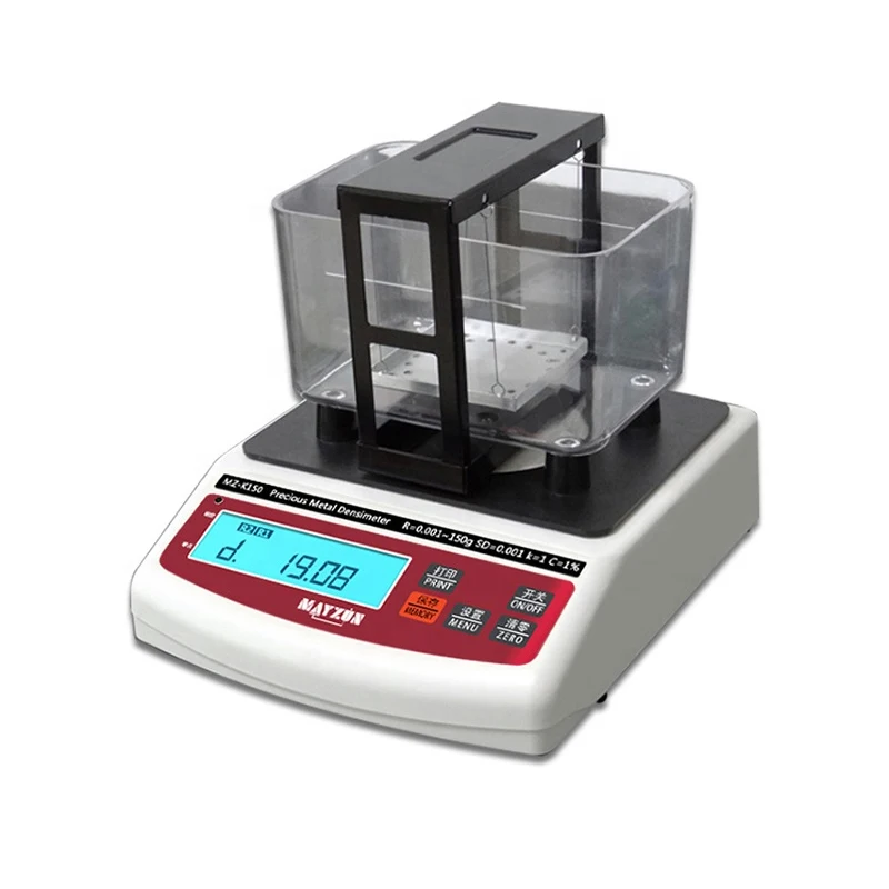 MZ-K150 150g/0.001g Gold Platinum Tester Electronic Gold Purity Karat Density Testing Machine Precious Metal Tester