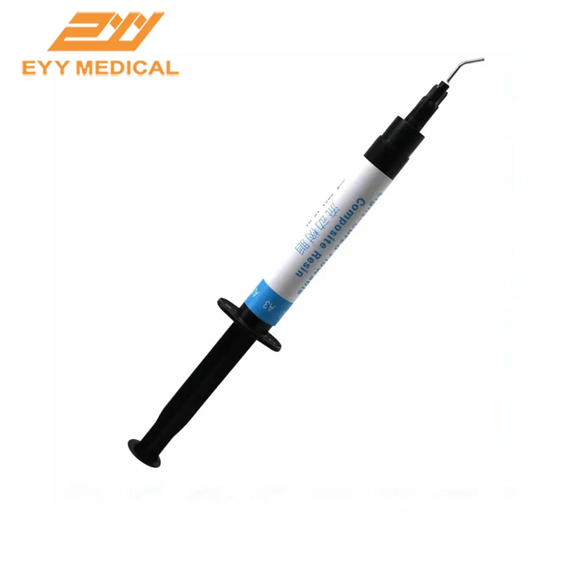 

Dendal Tools Flowable Composite Light Cure Resin A2 A3 2.5g/Syringe Teeth Filling Materials Exclusive To Dentists Syringe