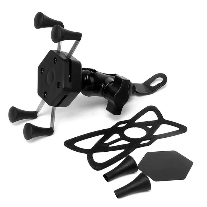 AliExpress Muzisn 1PC Universal 360 Degrees Adjustable Cell Phone Holder Motorcycle Bike Bicycle Mirror for 4.7-6.7 inch Bicycle Moto Handle Grip