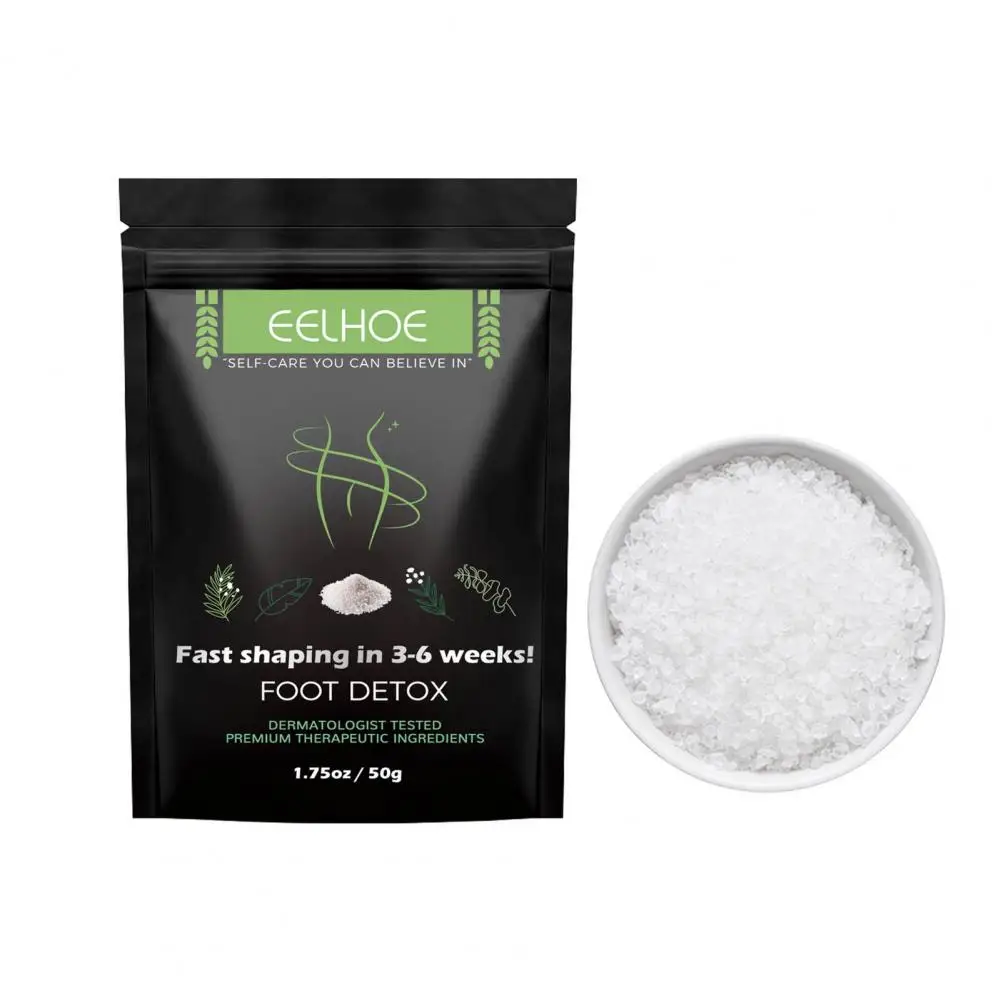 Detox Salt Nourishing Foot Bath Salt Long Shelf Life Shaping  Helpful Slimming Essential Oil Foot Bath Salt