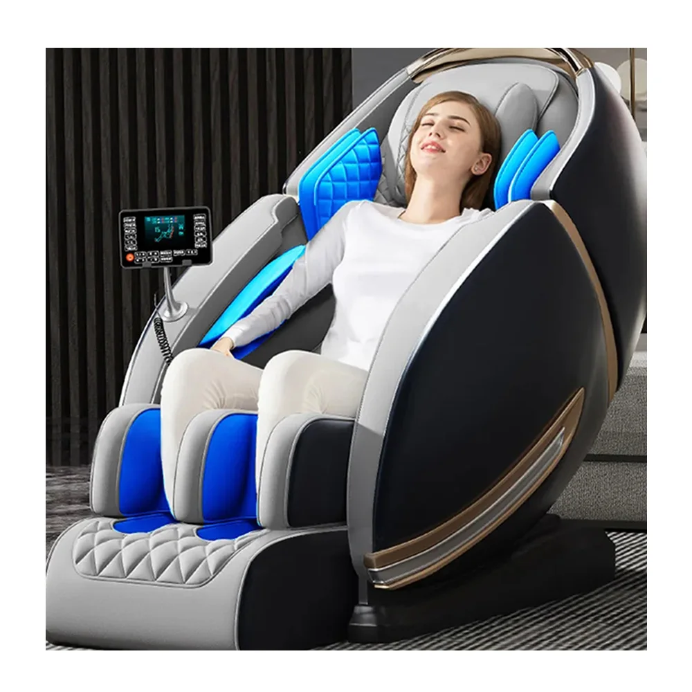 

GUOHENG AM183 Склад в США Fauteuil Massant Sl Track 4D Роскошное массажное кресло с нулевой гравитацией и подогревом