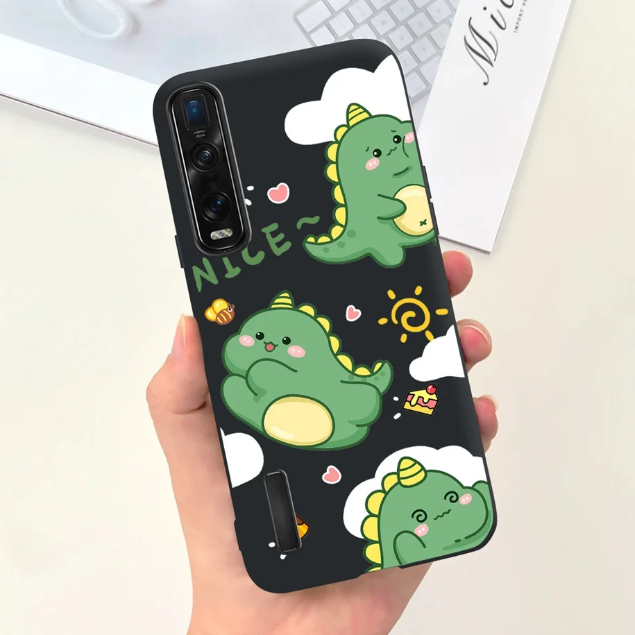 For OPPO Find X2 Pro Case Find X2 X 2 Pro CPH2025 Fashion Flower Silicone Cover Phone Cases For OPPO Find X2 Lite Neo X2Neo Capa