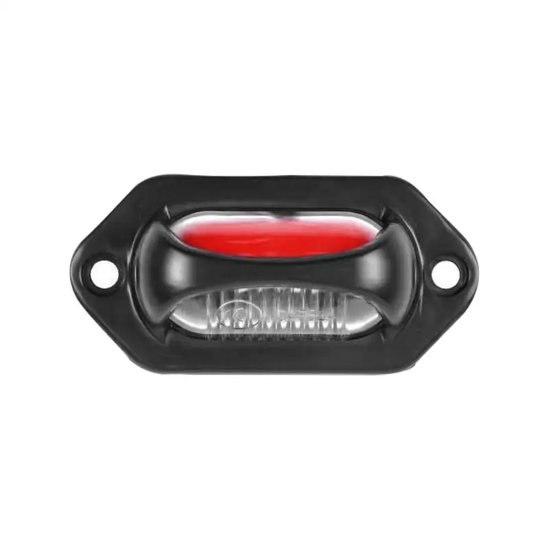 License Plate Light Warning Light Led Double Color License Plate Light Grille Beacon Side Lights Waterproof Flashing Light For