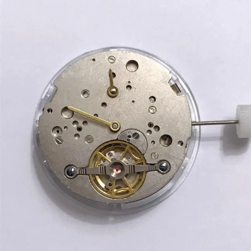 Shanghai Automatic Mechanical Movement Three-Pin Separation Movement Imitation Tourbillon 6-Point Small Walking Second