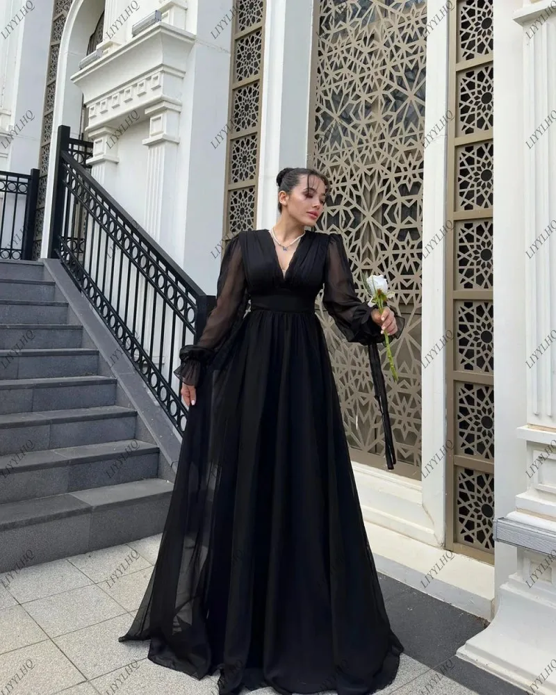 LIYYLHQ Black Evening Dresses Sweetheart A Line Organza Burgundy Lace Party Evening Dresses Formal Occasion Dress Dinner Gowns