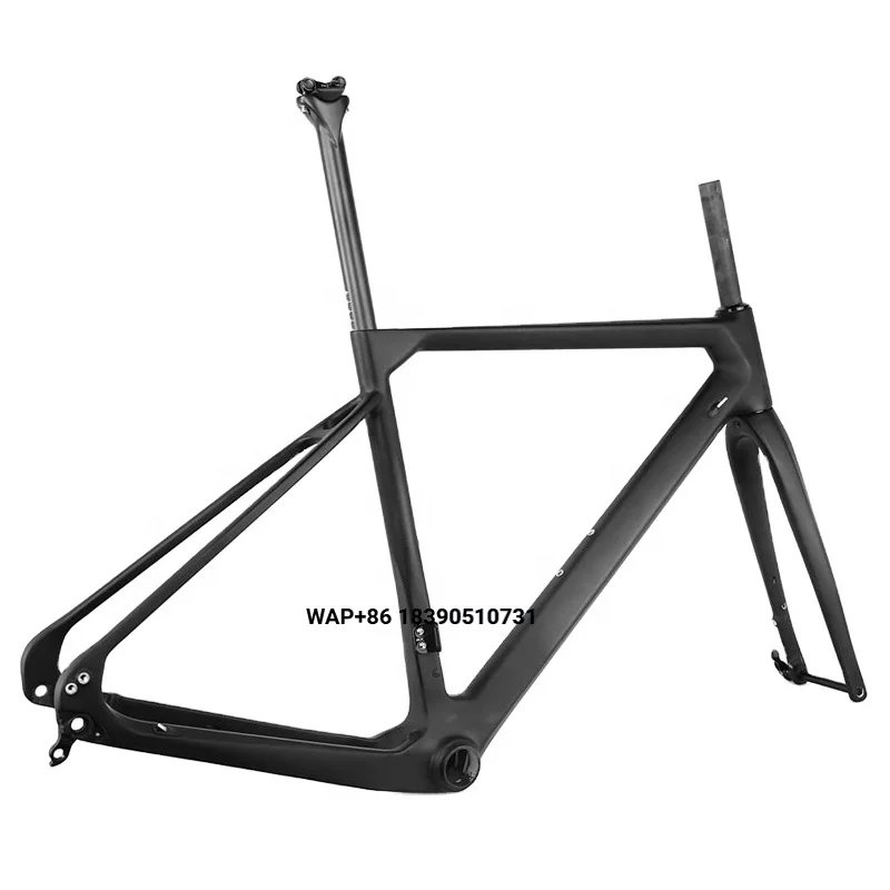 

High-End Supplier Chinese Carbon Frame Bike Race Carbon Gravel Bike Frame for Big Brand