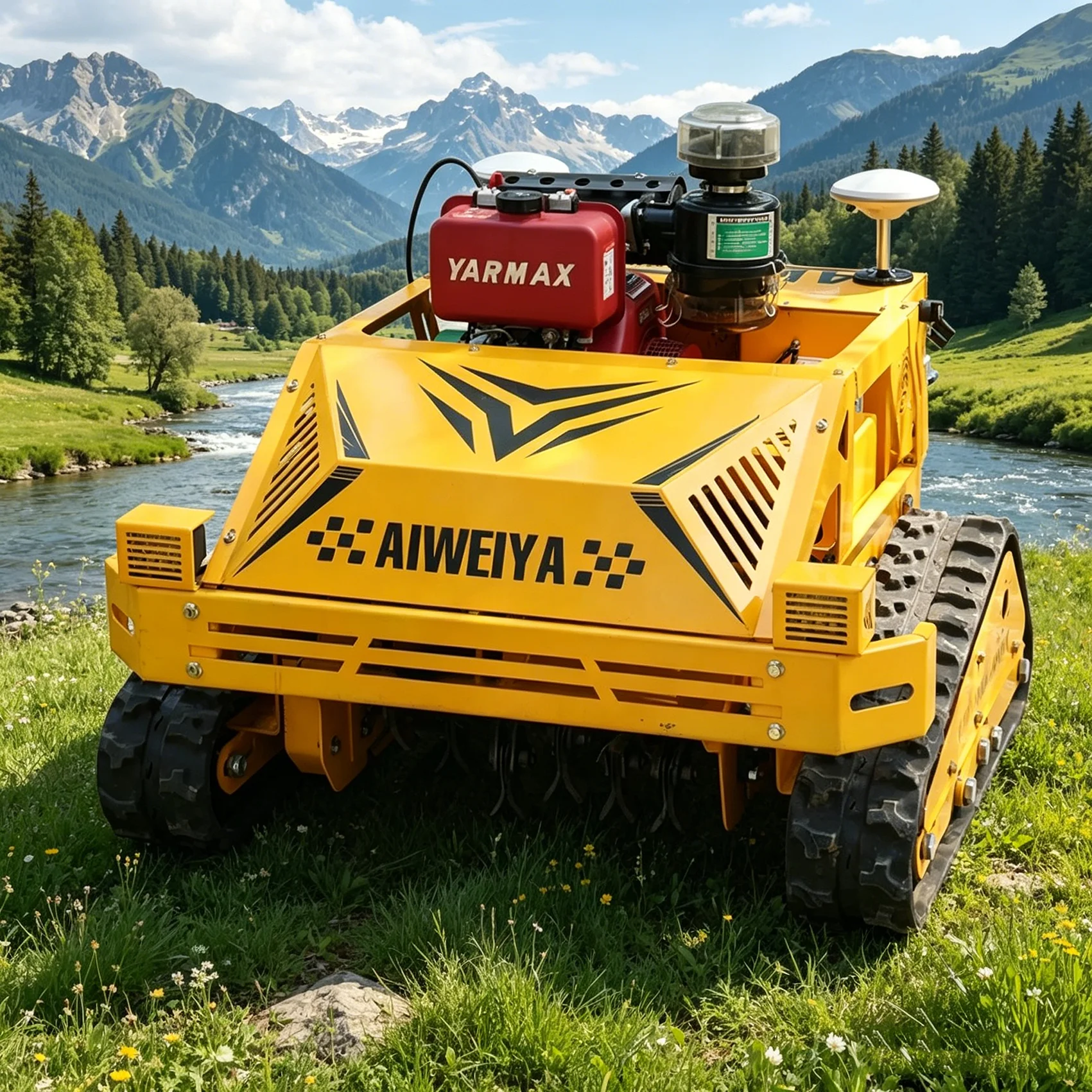 

Customized Self-propelled 4-Stroke Lawn Mower All Season Use Stable Working In Various Weather Condition