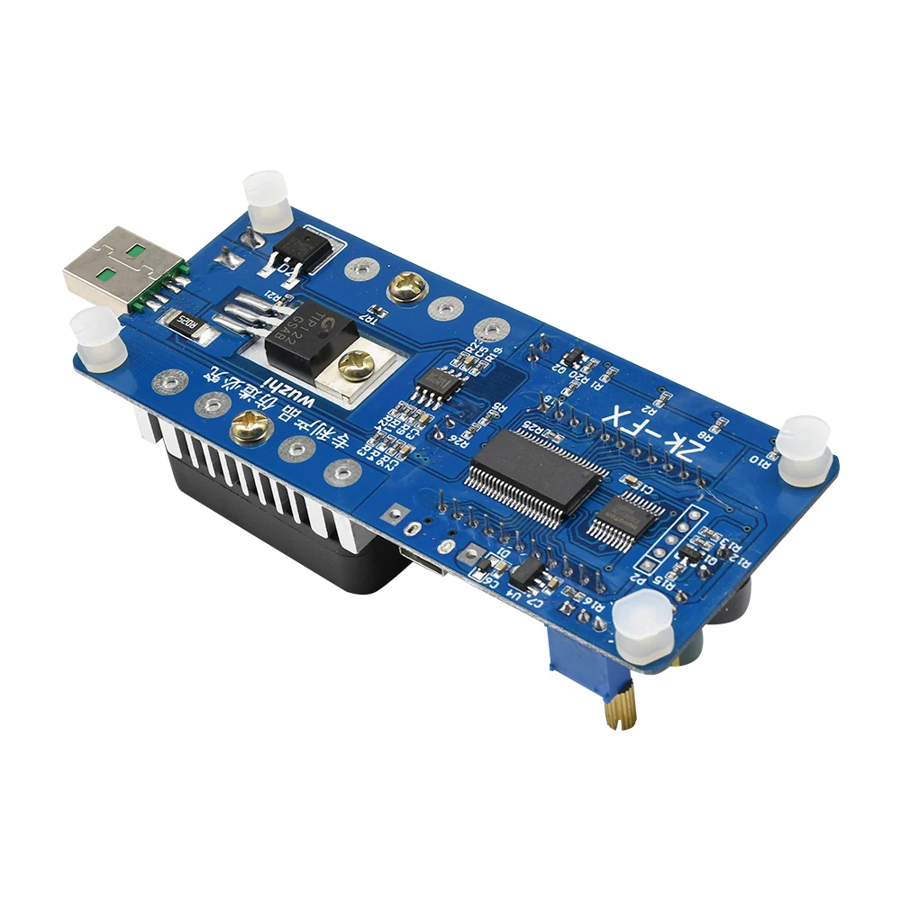 抵抗器FX35 5A 35W USB電子負荷バッテリー容量テスター一定電流USB電源検出器