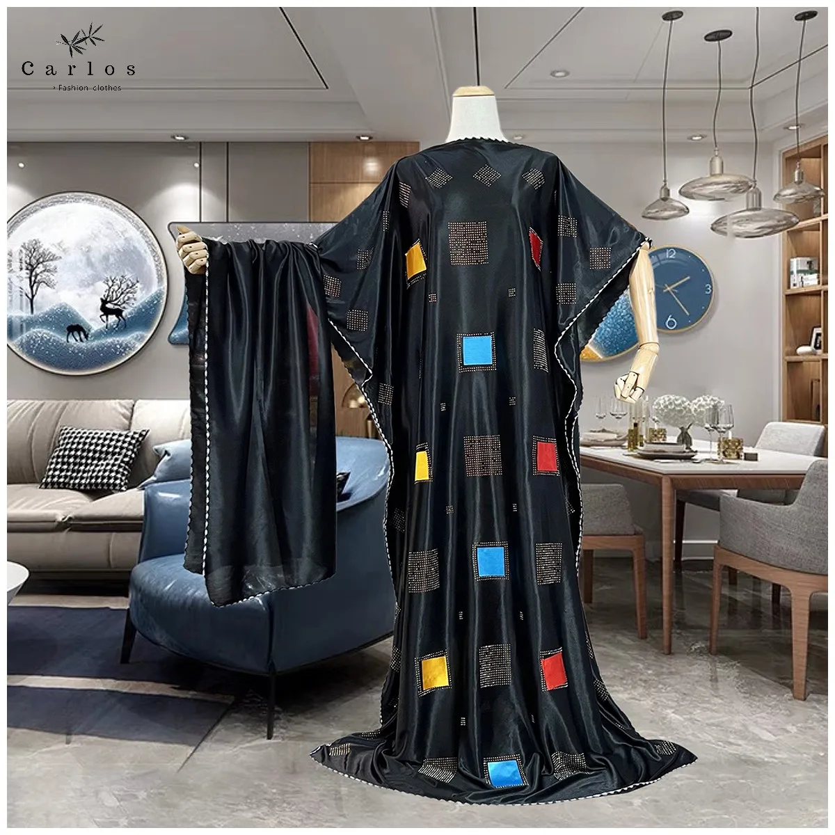 Women Dress Inlaid Mubarak Dubai Femme Luxury Muslim Dress Kaxikakuma African Abaya For Women Kaftan islamic Clothing With Scarf