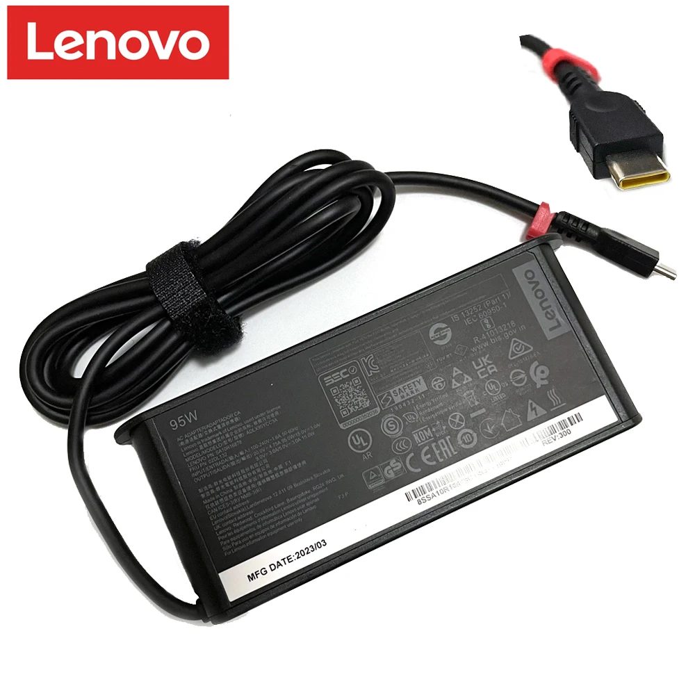 

95W ADLX95YCC3A 20V 4.75A 15V/9V/5V 3A Laptop Charger For Lenovo Y740S-15IRH Y9000X T480S Y740S S1 S2 X1 TABLET 2017 YOGA 14S