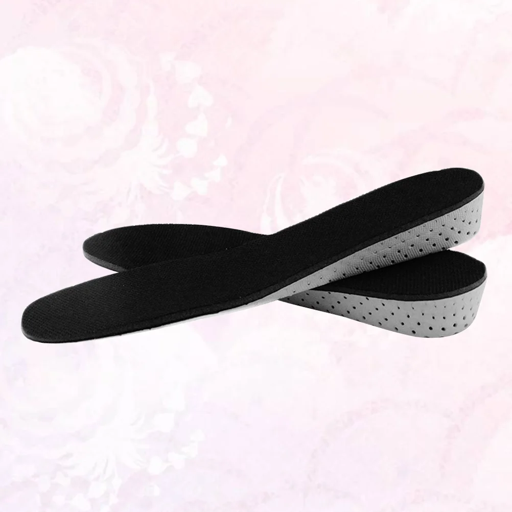 Shock-absorbing Height-increasing Insole Shoe Insoles Cord Black Increase Pads
